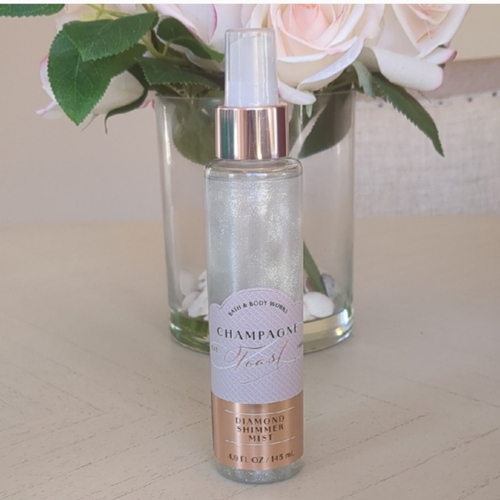 New Bath & Body Works Champagne Toast Diamond Shimmer Mist